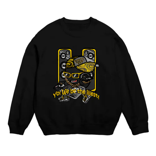 黒豆DJ Crew Neck Sweatshirt