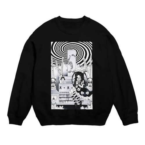 地獄御美縷 Crew Neck Sweatshirt
