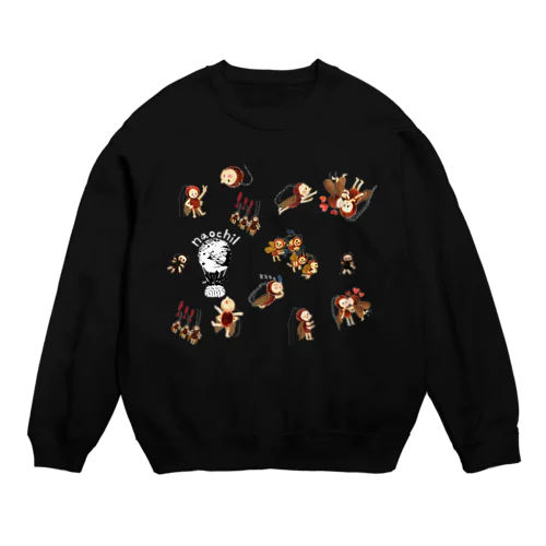 ゴキブリのゴキちるちゃんず Crew Neck Sweatshirt