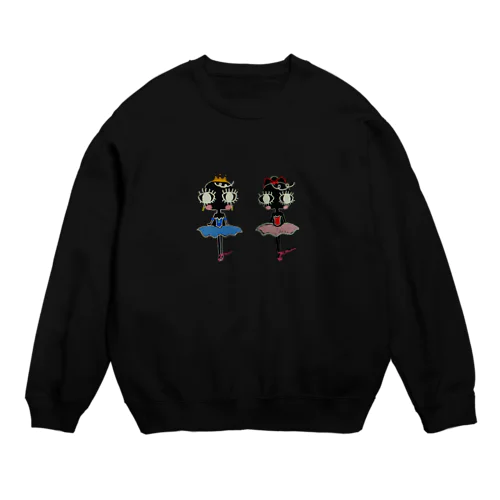 バレリーナちゃん Crew Neck Sweatshirt