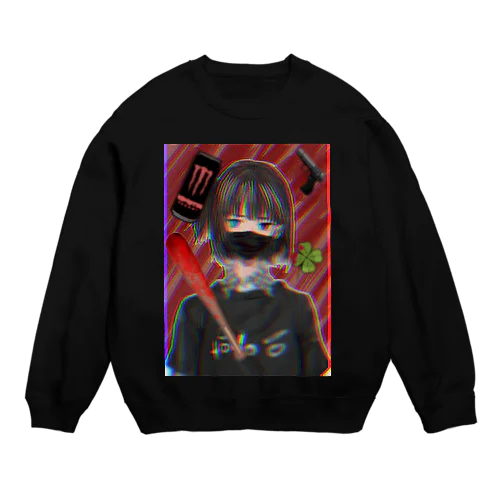 小5不登校の娘の絵 Crew Neck Sweatshirt