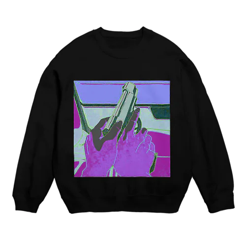 gun Crew Neck Sweatshirt