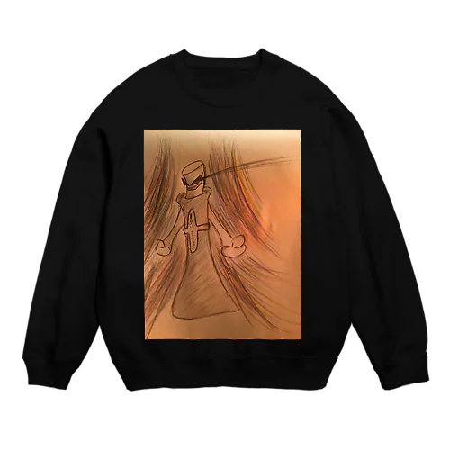 アイコス黒 Crew Neck Sweatshirt