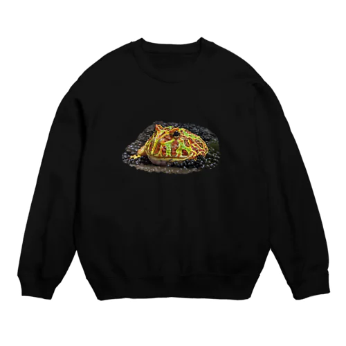 ベルツノぼてこ Crew Neck Sweatshirt