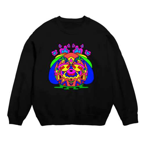 ハカセ(融合) Crew Neck Sweatshirt