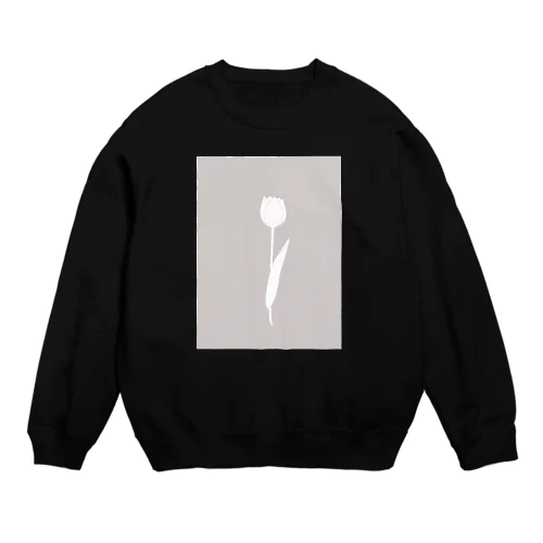 Tulip silhouette Crew Neck Sweatshirt