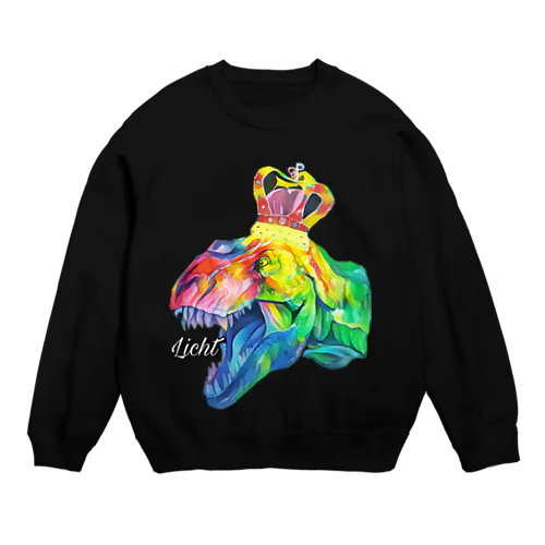 ハゲチャビ恐竜 Crew Neck Sweatshirt