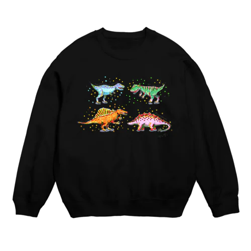 恐竜 Crew Neck Sweatshirt