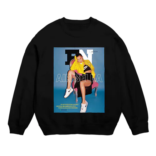 lit girl Crew Neck Sweatshirt