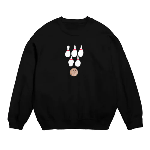 転がしてピンポンパン Crew Neck Sweatshirt