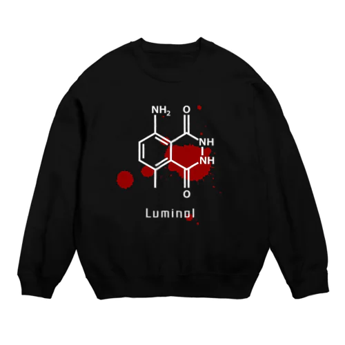 ルミノール化学式 Crew Neck Sweatshirt