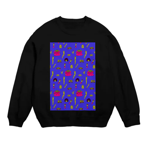 バラバラドール・ネオン Crew Neck Sweatshirt