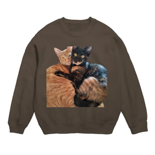 猫LOVE Crew Neck Sweatshirt