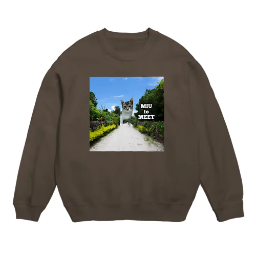 ミウと会う Crew Neck Sweatshirt