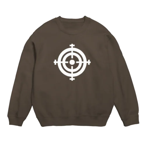 ターゲットマーク ホワイト Crew Neck Sweatshirt