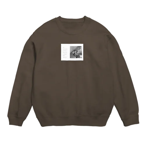 età original mono ver. Crew Neck Sweatshirt