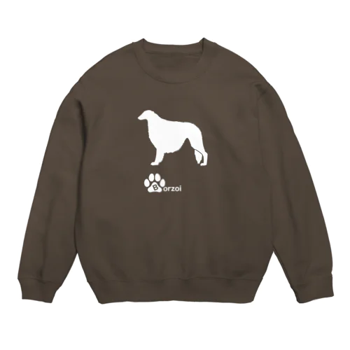 ボルゾイ Crew Neck Sweatshirt