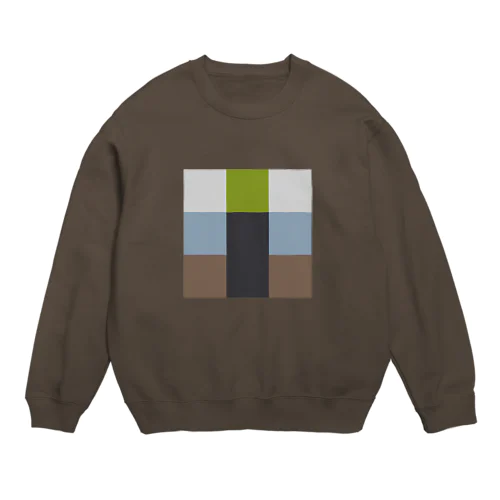 マグリット - 3×3 のドット絵 Crew Neck Sweatshirt