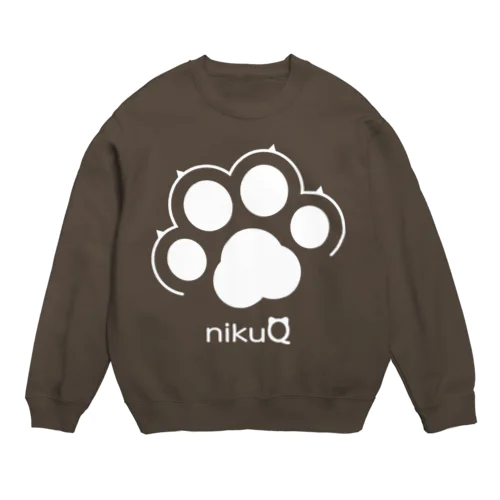 肉球をモチーフにしたオリジナルブランド「nikuQ」（猫タイプ）です スウェット