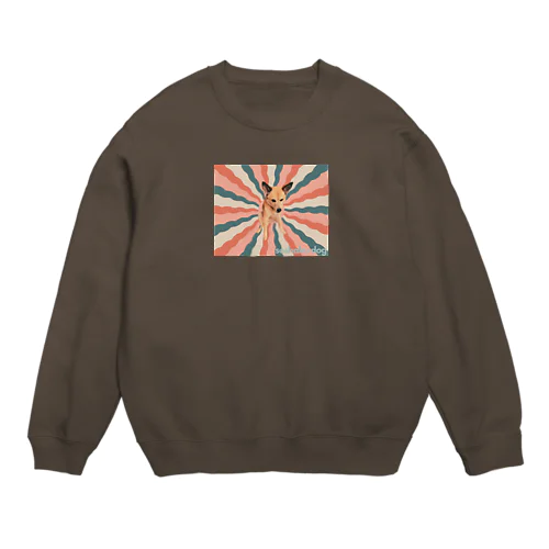 soshaku dog Crew Neck Sweatshirt