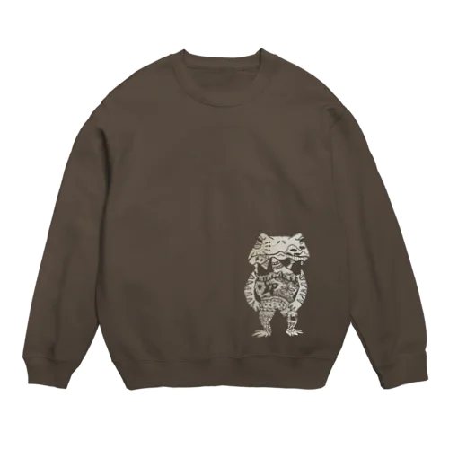 ヒキガエルのすみか(湿地) Crew Neck Sweatshirt