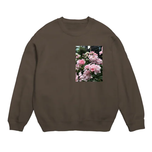 三菱一号美術館の薔薇 Crew Neck Sweatshirt