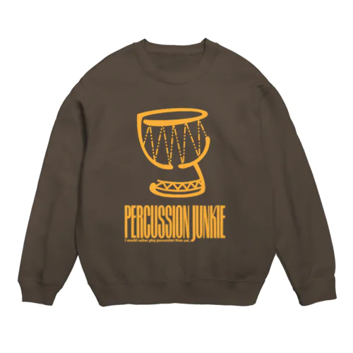 percussion junkie Crew Neck Sweatshirt