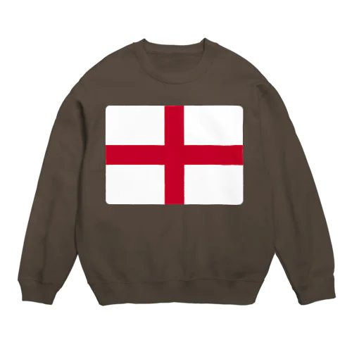 イングランドの国旗 Crew Neck Sweatshirt