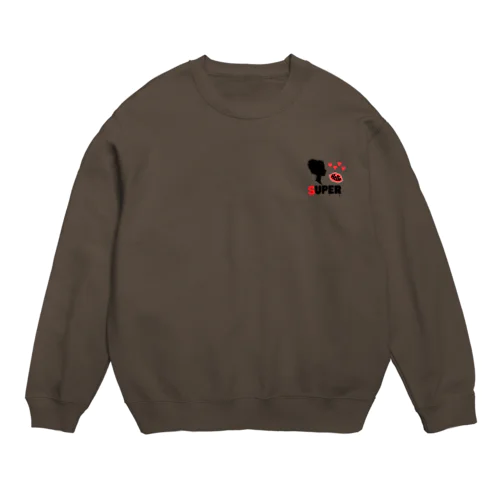 「クラシックレッドチェック ファッション＆アクセサリーコレクション」 Crew Neck Sweatshirt