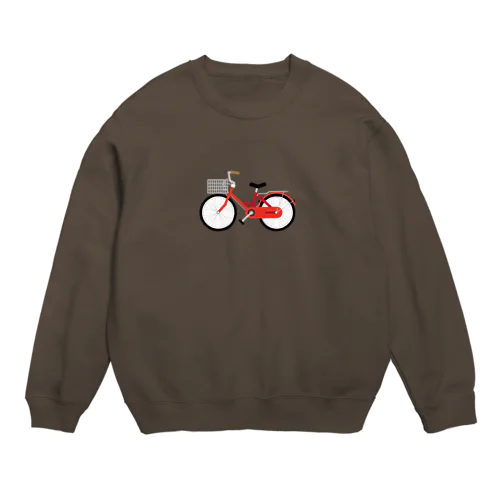 bow's park「自転車」 Crew Neck Sweatshirt