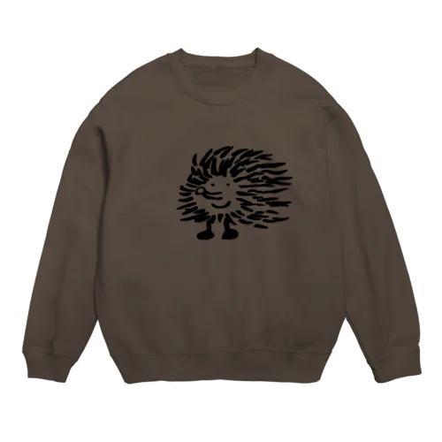 はりねずみ Crew Neck Sweatshirt