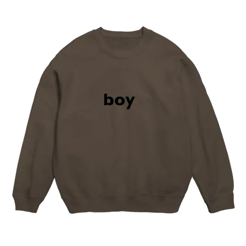 boy   Crew Neck Sweatshirt