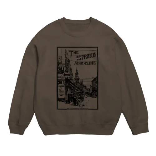 ストランド・マガジンの表紙<ブック・デザイン> Crew Neck Sweatshirt