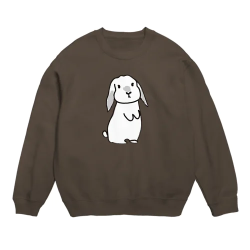 ぽつん でーふく Crew Neck Sweatshirt