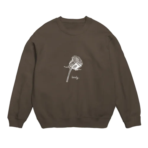 仮 Crew Neck Sweatshirt