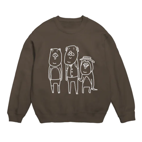 みんな仲良く Crew Neck Sweatshirt