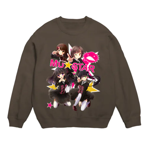 みゅー☆スター Crew Neck Sweatshirt