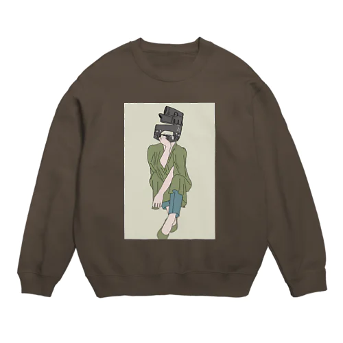 再調査 Crew Neck Sweatshirt