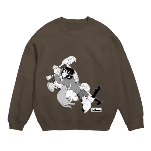 寝っころGIRL vol.3 Crew Neck Sweatshirt