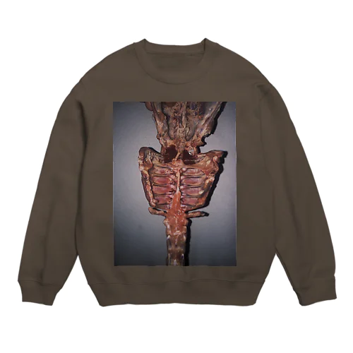 鶏ガラ Crew Neck Sweatshirt