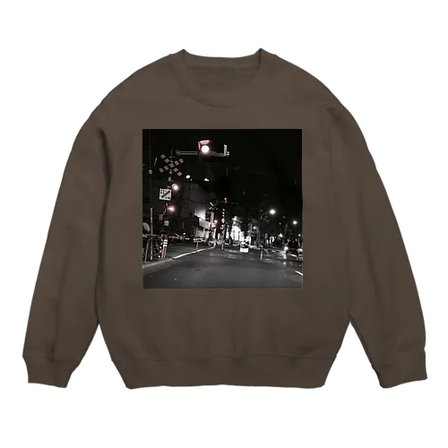 踏切 Crew Neck Sweatshirt