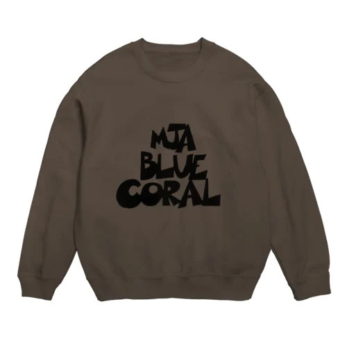 片面　リアル風ロゴグッズ Crew Neck Sweatshirt