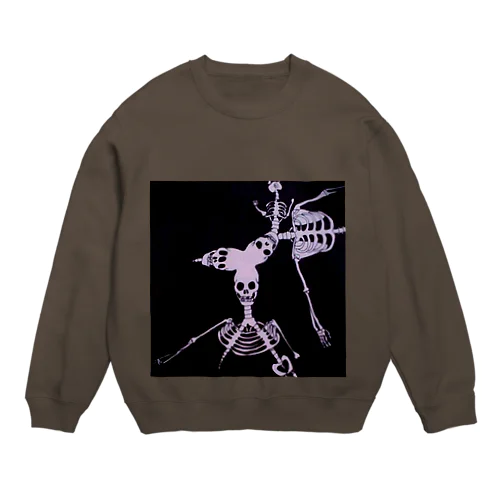 奇形スカル Crew Neck Sweatshirt