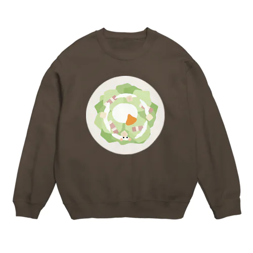 シーザーサラダちゃん Crew Neck Sweatshirt