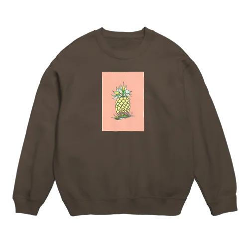 pineapple Crew Neck Sweatshirt