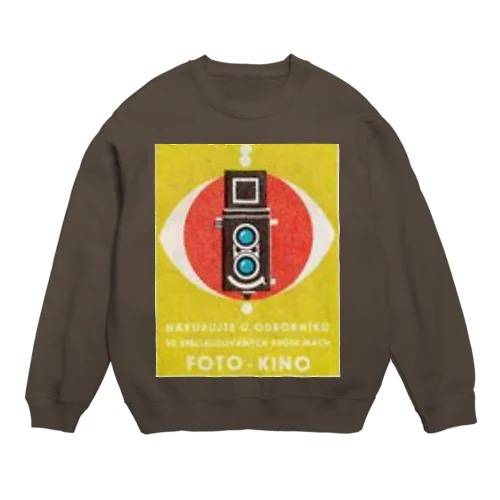 チェコ　二眼カメラ Crew Neck Sweatshirt