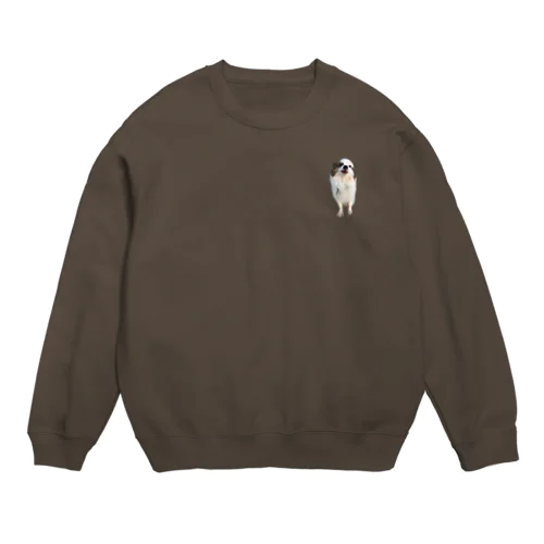 北斗の犬シロウ Crew Neck Sweatshirt