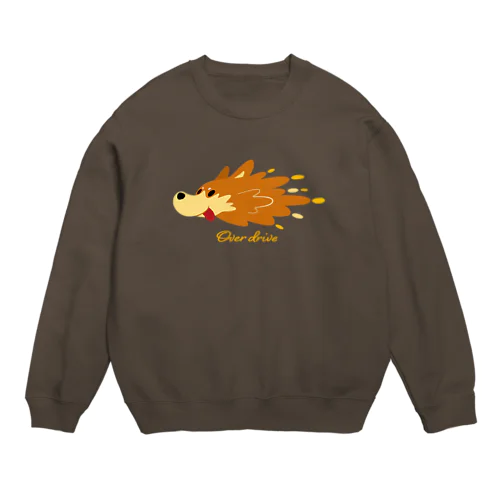 柴犬オーバードライブ Crew Neck Sweatshirt