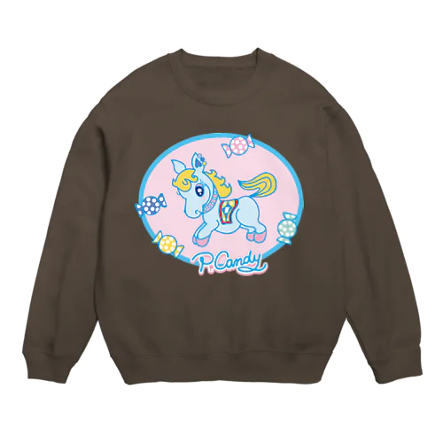 P.candy(ピーキャンディー） Crew Neck Sweatshirt