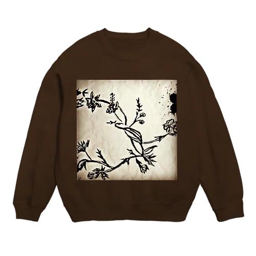 Antique Japanesque Crew Neck Sweatshirt